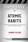 Image for Summary of Atomic Habits : An Easy and Proven Way to Build Good Habits and Break Bad Ones: Conversation Starters