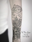 Image for In Thin Lines : Fine Line Tattoo Works of Sarah Gaugler