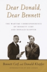 Image for Dear Donald, dear Bennett  : the wartime correspondence of Bennett Cerf and Donald Klopfer