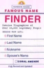 Image for Random House Famous Name Finder