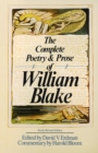 Image for The Complete Poetry &amp; Prose of William Blake