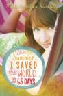 Image for Summer I Saved the World . . . in 65 Days