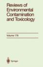 Image for Reviews of environmental contamination and toxicologyVol. 178