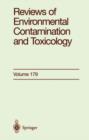 Image for Reviews of Environmental Contamination and Toxicology