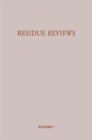 Image for Residue Reviews/Ruckstands-Berichte
