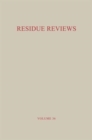 Image for Residue Reviews / Ruckstands-Berichte