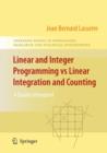 Image for Linear and Integer Programming vs Linear Integration and Counting