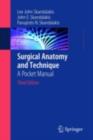 Image for Surgical anatomy and technique: a pocket manual