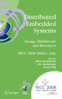 Image for Distributed Embedded Systems: Design, Middleware and Resources