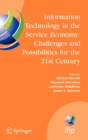 Image for Information Technology in the Service Economy: : Challenges and Possibilities for the 21st Century
