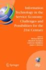 Image for Information technology in the service economy: challenges and possibilities for the 21st century