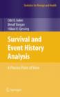 Image for Survival and event history analysis  : a process point of view
