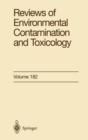 Image for Reviews of environmental contamination and toxicologyVol. 183