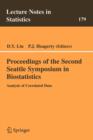 Image for Proceedings of the Second Seattle Symposium in Biostatistics