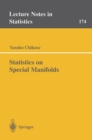 Image for Statistics on Special Manifolds