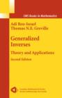 Image for Generalized inverses: theory and applications : 15