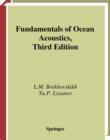 Image for Fundamentals of ocean acoustics