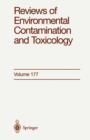 Image for Reviews Of Environmental Contamination And Toxicology. : 177