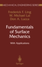 Image for Fundamentals of Surface Mechanics: With Applications