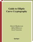 Image for Guide to elliptic curve cryptography