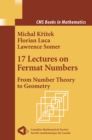 Image for 17 lectures on fermat numbers: from number theory to geometry