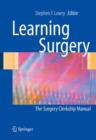Image for Learning Surgery
