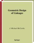 Image for Geometric Design of Linkages : 11