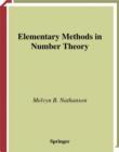 Image for Elementary Methods In Number Theory.
