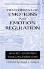 Image for Development of emotions and emotion regulation