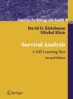 Image for Survival analysis  : a self-learning text