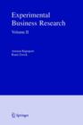 Image for Experimental Business Research : Volume II: Economic and Managerial Perspectives