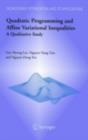 Image for Quadratic programming and affine variational inequalities: a qualitative study : 78