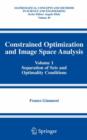Image for Constrained Optimization and Image Space Analysis