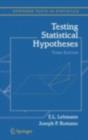 Image for Testing statistical hypotheses