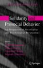 Image for Solidarity and Prosocial Behavior
