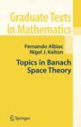 Image for Topics in Banach space theory