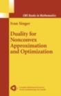 Image for Duality for nonconvex approximation and optimization