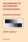 Image for Handbook of Recording Engineering