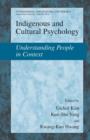 Image for Indigenous and Cultural Psychology : Understanding People in Context