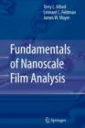 Image for Nanoscale thin film analysis: fundamentals and techniques