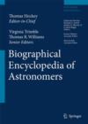 Image for The biographical encyclopedia of astronomers