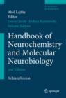 Image for Handbook of neurochemistry and molecular neurobiology.: (schizophrenia)
