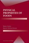 Image for Physical properties of foods