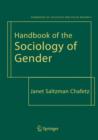 Image for Handbook of the Sociology of Gender
