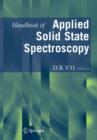Image for Handbook of Applied Solid State Spectroscopy