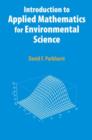 Image for Introduction to Applied Mathematics for Environmental Science