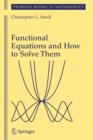 Image for Functional Equations and How to Solve Them