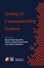 Image for Testing of Communicating Systems: IFIP TC6 9th International Workshop on Testing of Communicating Systems Darmstadt, Germany 9-11 September 1996