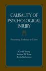 Image for Causality of psychological injury  : presenting evidence in court