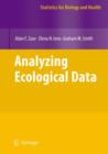 Image for Analysing ecological data